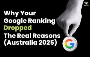 Google rankings dropped reasons and fixes