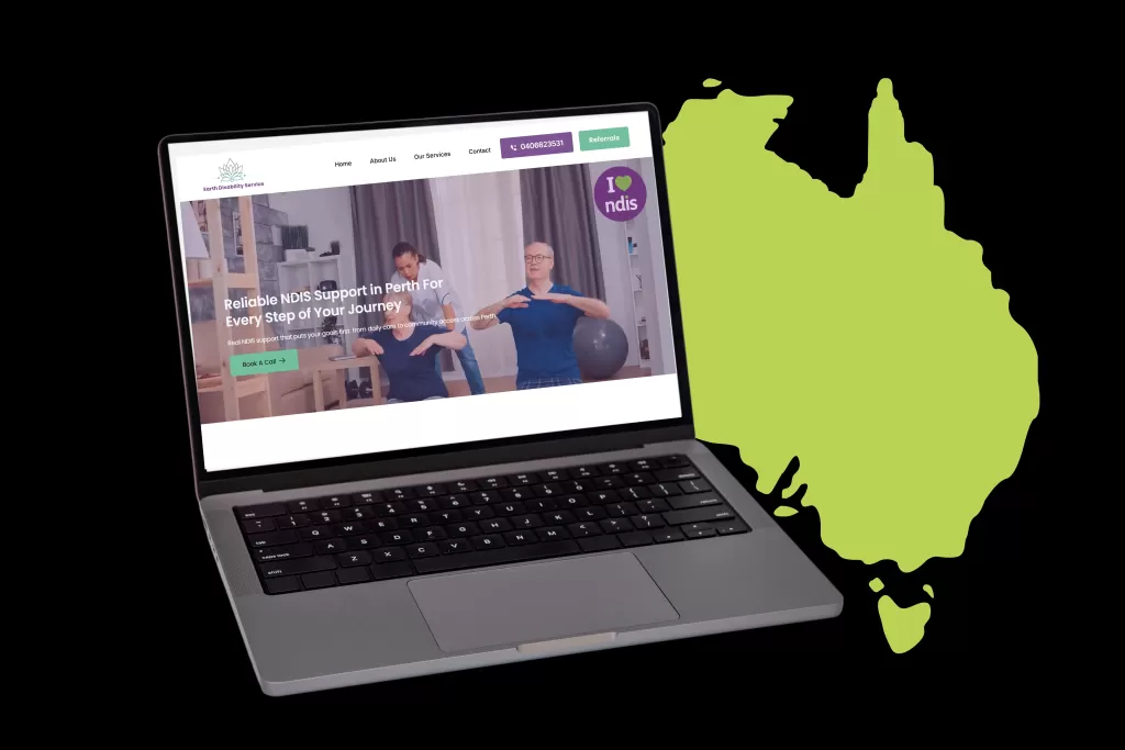 NDIS website design Australia for providers