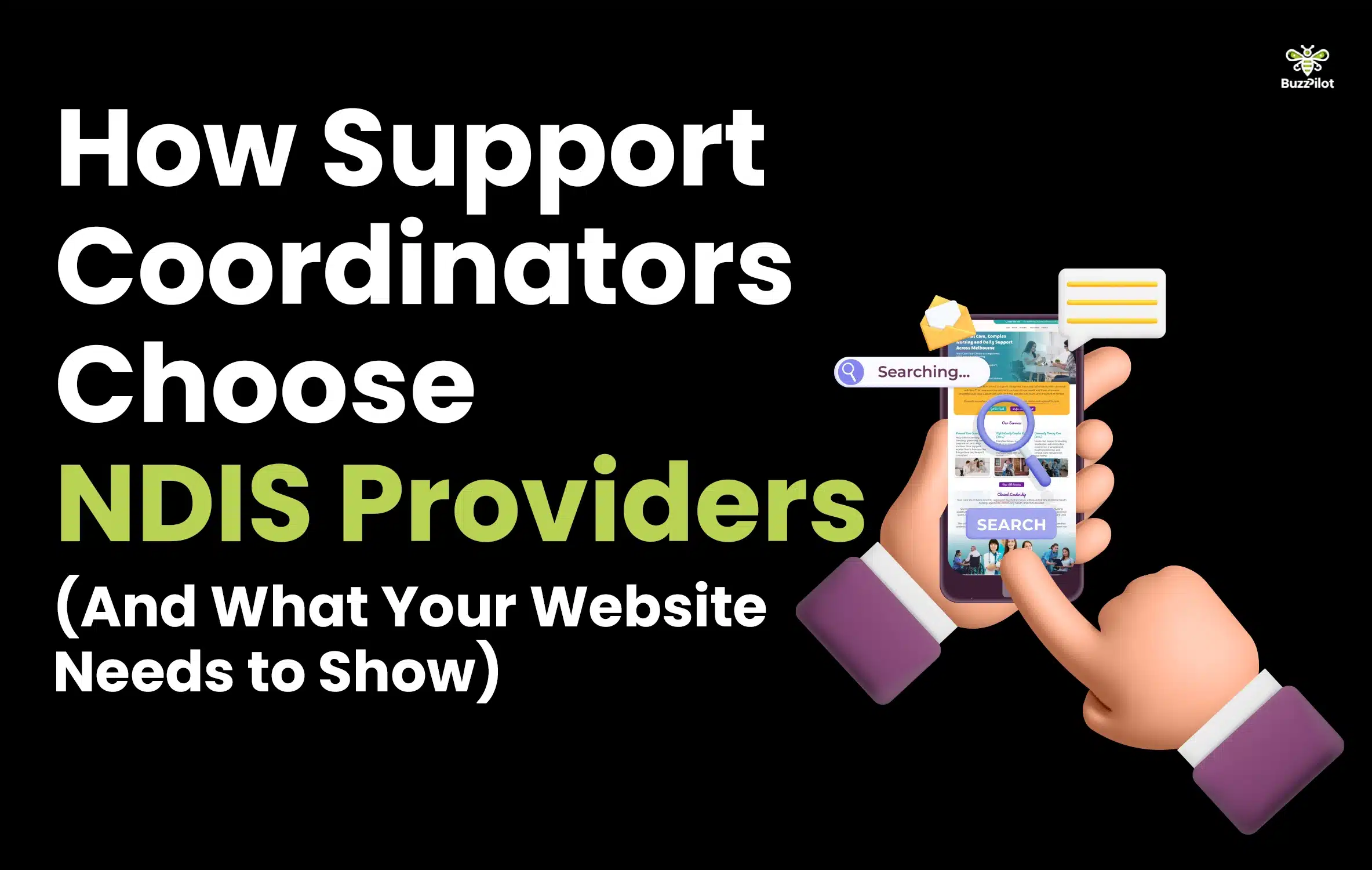 How support coordinators choose NDIS providers