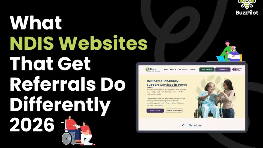 NDIS websites that get referrals patterns