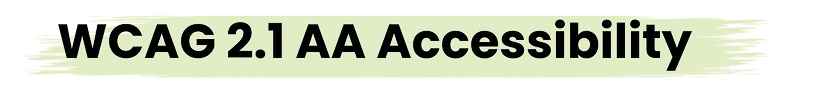 wcag 2.1 AA accessibility