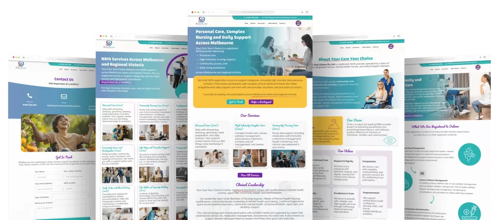 your care your choice pages