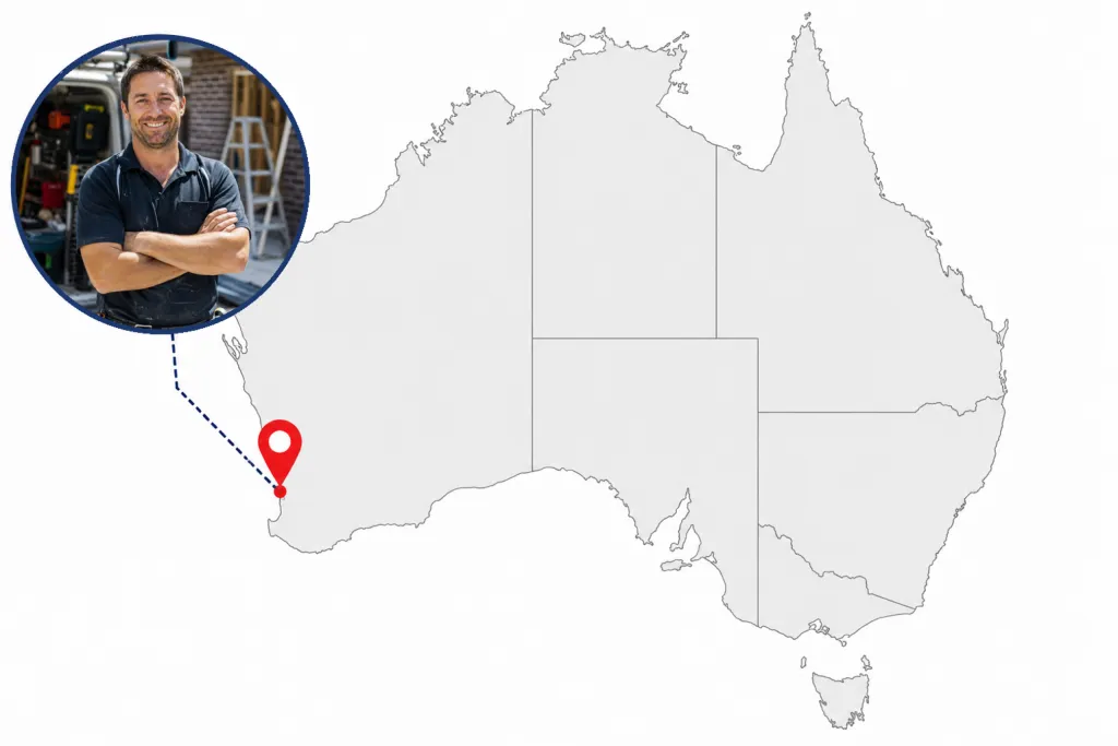 australian tradie map