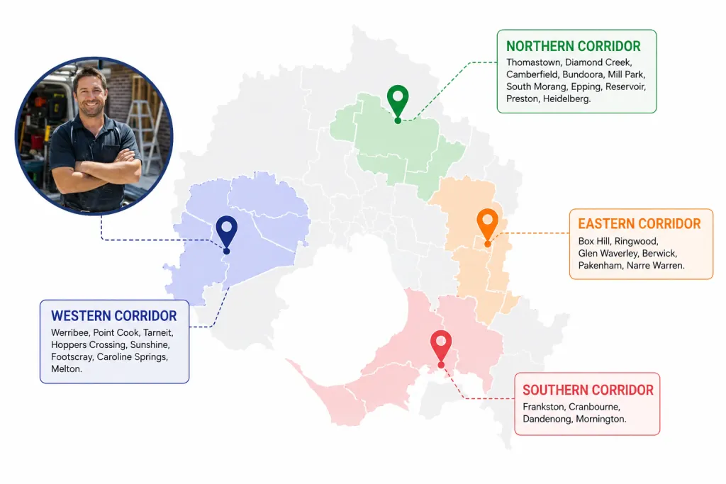 melbourne suburbs we target